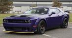 Autoart 1:18 Dodge Challenger SRT Purple, Hobby en Vrije tijd, Modelauto's | 1:18, Ophalen of Verzenden, Nieuw, Auto, Autoart