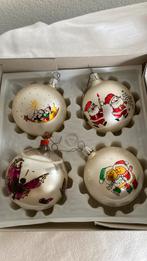 Vintage kerstballen grootmoederstijd, Diversen, Kerst, Ophalen of Verzenden, Zo goed als nieuw