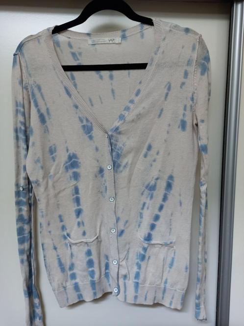 Dun gebreid vest, Yaya, mt S, Kleding | Dames, Truien en Vesten, Zo goed als nieuw, Maat 36 (S), Beige, Ophalen of Verzenden