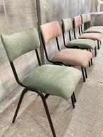 schoolstoel eetkamerstoel vintage en toch nieuw, Overige kleuren, Nieuw, Vijf, Zes of meer stoelen, Metaal