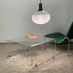 Vintage salontafel acrylglas sixties seventies design, Verzamelen, Huis en Inrichting, Ophalen