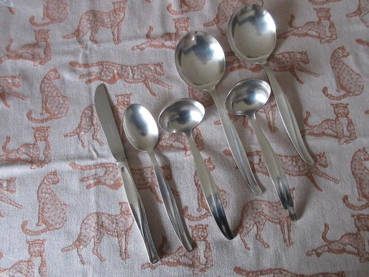 Gero 90 en 100 model 237 Grace Losse Delen t.e.a.b., Huis en Inrichting, Keuken | Bestek, Gebruikt, Zilver, Ophalen of Verzenden