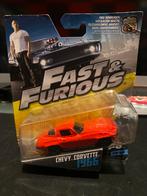 Mattel Fast & Furious 1966 Chevrolet Chevy Corvette, Ophalen of Verzenden, Gebruikt