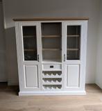 Wijnkast/Buffetkast Wit van XO Interiors - goede staat, Huis en Inrichting, Ophalen, 150 tot 200 cm, Landelijk, 150 tot 200 cm