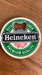 Heineken fles opener - rond model, Verzamelen, Biermerken, Ophalen of Verzenden, Gebruikt, Flesopener, Heineken