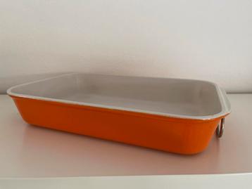 Le Creuset Ovenschaal Oranje (gietijzer) beschikbaar voor biedingen