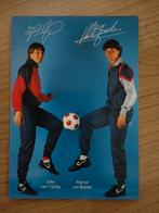 Van 't Schip/Van Basten Cruyff Sports met handtekening, Verzenden, Zo goed als nieuw, Spelerskaart