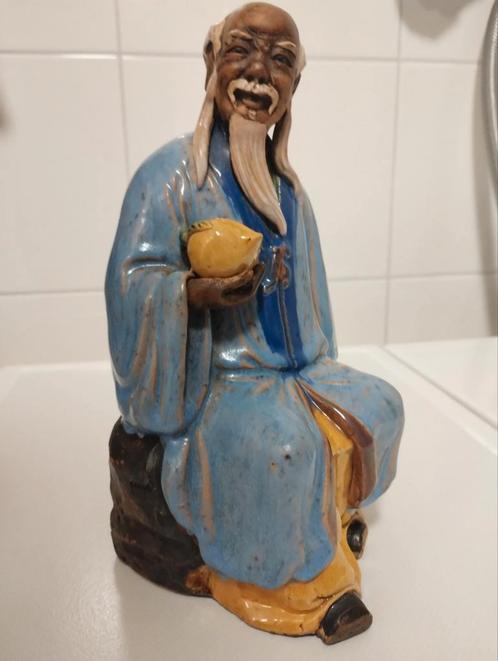 Antiek Chinees shiwan shekwan Su Wu mudman beeld, Antiek en Kunst, Antiek | Keramiek en Aardewerk, Ophalen of Verzenden