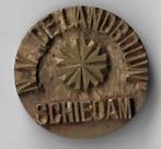 Unieke Oude stempel   N.V. "DE LANDBOUW"  SCHIEDAM, Ophalen of Verzenden, Gebruikt, Glas of Glazen, Overige merken