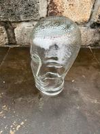 Vintage transparant glazen mannequin hoofd  ‘70s/‘80s, Antiek en Kunst, Ophalen of Verzenden