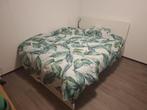 IKEA malm bed wit voor matras 140x200, Ophalen, Gebruikt, Wit, Tweepersoons