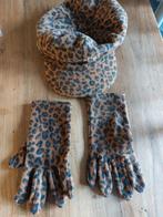 Panter print handschoenen en muts, Ophalen of Verzenden, Muts