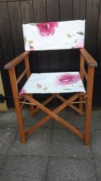 Regisseursstoel van Hardhout Inklapbaar, Ophalen, Gebruikt, Overige kleuren, Eén