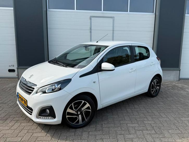 Peugeot 108 Allure 1.0 E-vti 72pk 5D 2018 Wit, Auto's, Peugeot, Bedrijf, Benzine, Hatchback, Handgeschakeld, Geïmporteerd, Wit