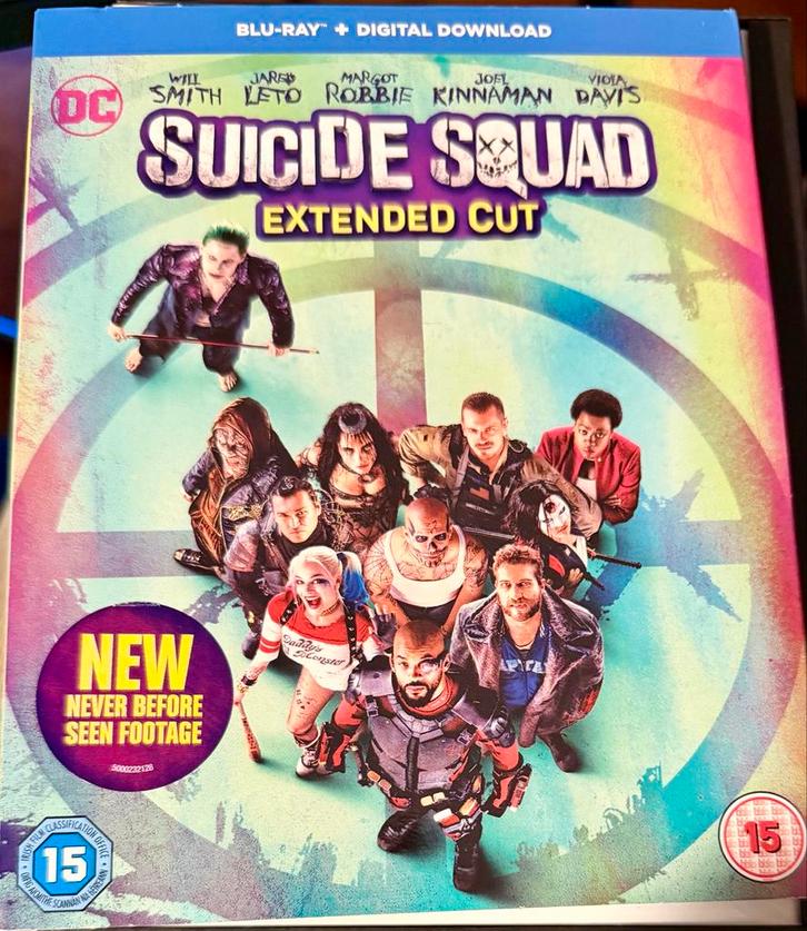 Suicide Squad - Extended Cut (BluRay), Cd's en Dvd's, Blu-ray, Zo goed als nieuw, Actie, Ophalen of Verzenden