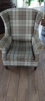Oorfauteuil, Huis en Inrichting, Fauteuils, Ophalen, Hout, Gebruikt, 75 tot 100 cm