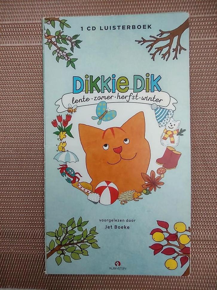 Dikkie Dik lente zomer herfst en winter, Cd's en Dvd's, Cd's | Kinderen en Jeugd, Zo goed als nieuw, Ophalen of Verzenden