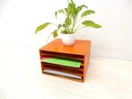 retro vintage lp rek kast platenkast jaren 70 Vinyl, Huis en Inrichting, Gebruikt, ?, Hout, ?