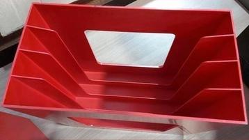 Vinyl opbergkratten retro 12" langspeelplaten NOG TIEN STUKS beschikbaar voor biedingen