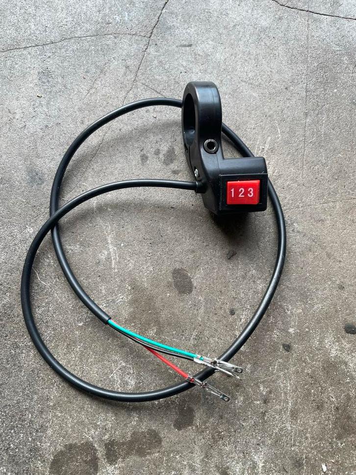 Motorfiets Scooter 3 Speed Module Stuur Schakelaar, Fietsen en Brommers, Fietsonderdelen, Nieuw, Algemeen, Overige typen, Ophalen of Verzenden