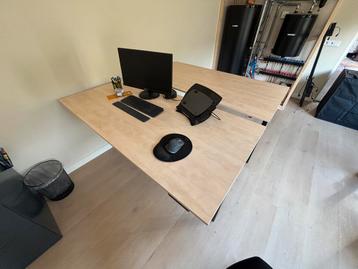 Linak Elektrisch Duo Zit-Sta Bureau 2x 80x160cm beschikbaar voor biedingen