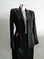 Vertigo designer jasje met veren, maat 36, origineel, Verzenden, Zwart, Zo goed als nieuw, Jasje