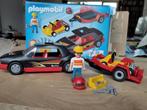 Playmobil 4442 Raceauto met gokart, Kinderen en Baby's, Speelgoed | Playmobil, Gebruikt, Ophalen of Verzenden