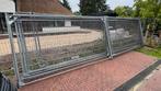 18 bouwhekken met beton voet, Doe-het-zelf en Verbouw, Ophalen, Zo goed als nieuw