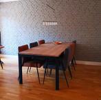 Eettafel Max Goossens - 220x100cm, Huis en Inrichting, Tafels | Eettafels, Ophalen, Gebruikt, 100 tot 150 cm, Eikenhout