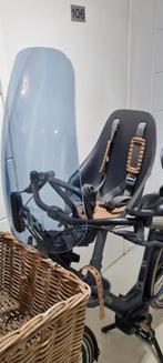 Urban Iki voorzitje compleet, Fietsen en Brommers, Fietsaccessoires | Fietsstoeltjes, Ophalen, Voetsteuntjes, Voorzitje, Zo goed als nieuw