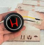 Sportstuur claxon toeter druk-knop Honda type-R toeterknop, Ophalen of Verzenden, H, H, H