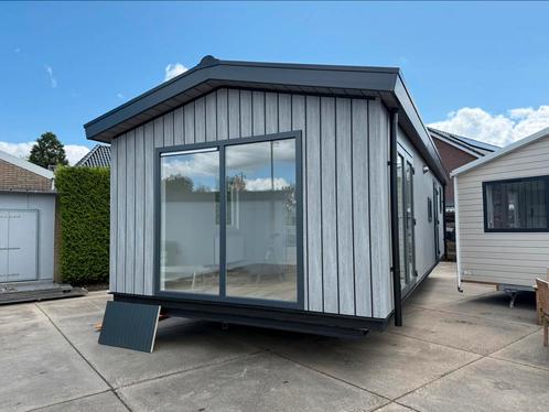Chalet Falero | NIEUW | 10.00 x 4.00 | DG & CV, Caravans en Kamperen, Stacaravans, tot en met 6, Ophalen of Verzenden