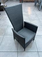 Gebruikte verstelbare tuinstoel, Tuin en Terras, Tuinstoelen, Ophalen, Gebruikt, Wicker, Verstelbaar