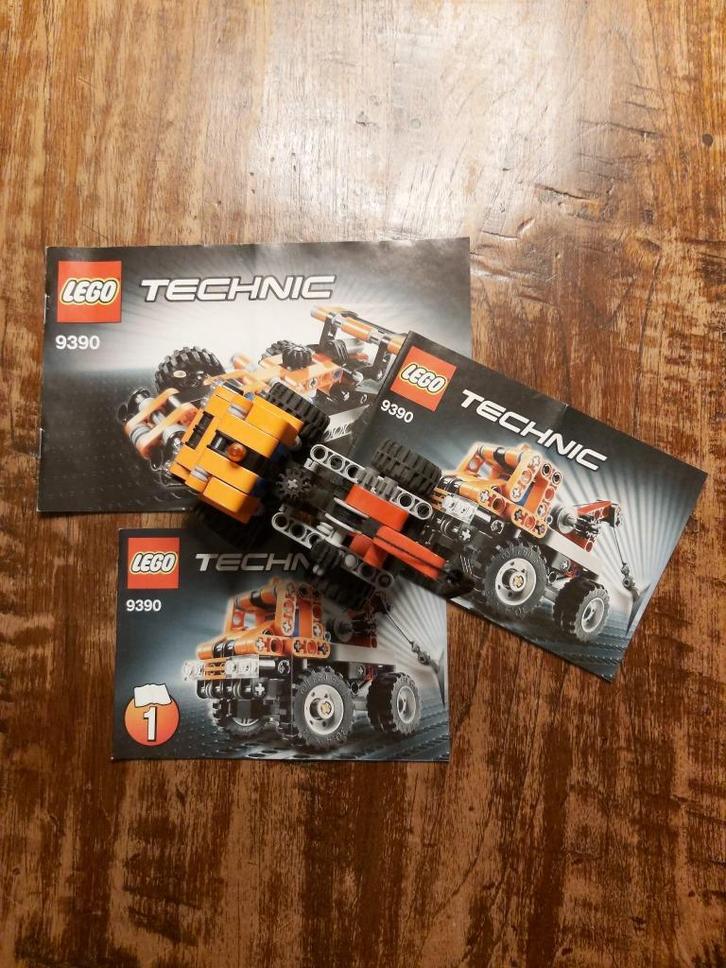 Lego - Technic - nummer 9390, Kinderen en Baby's, Speelgoed | Duplo en Lego, Zo goed als nieuw, Lego, Complete set, Ophalen of Verzenden