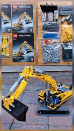 Lego technic graafmachine 8043 complete set met boekjes, Ophalen of Verzenden, Zo goed als nieuw