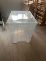 SAMLA Doos met deksel 45l/65l/130l + Inzetstuk, Ophalen, Zo goed als nieuw, Doos, Minder dan 35 cm
