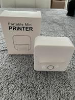 Portable Mini Printer voor mobiele telefoon, Computers en Software, Pocketprinters, Ophalen of Verzenden, Nieuw, Geen