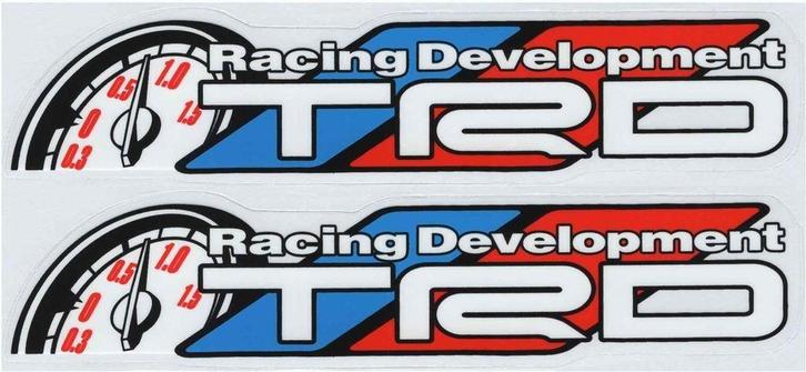 TRD Toyota Racing Development sticker set #12, Auto diversen, Autostickers, Ophalen of Verzenden