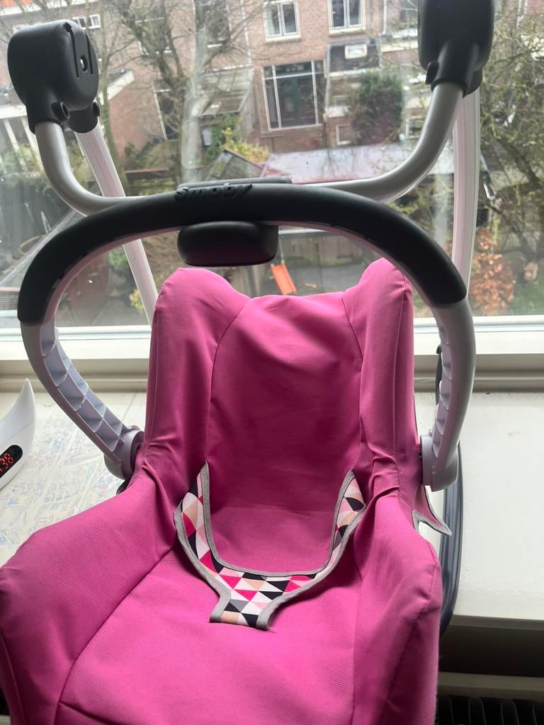3 in 1 maxicosy pop smoby roze, Ophalen, Gebruikt, Babypop