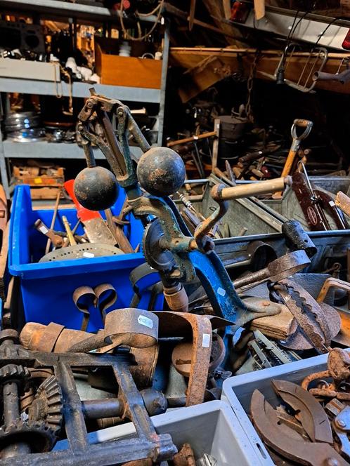 Oude handboor, Antiek en Kunst, Antiek | Gereedschap en Instrumenten, Ophalen