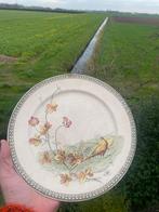 Antiek bord, cauldon, bord met fazanten, Ophalen of Verzenden