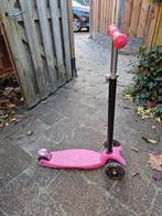 Meisjes step met lichtjes in de wielen, Fietsen en Brommers, Steps, Ophalen, Gebruikt, Gewone step