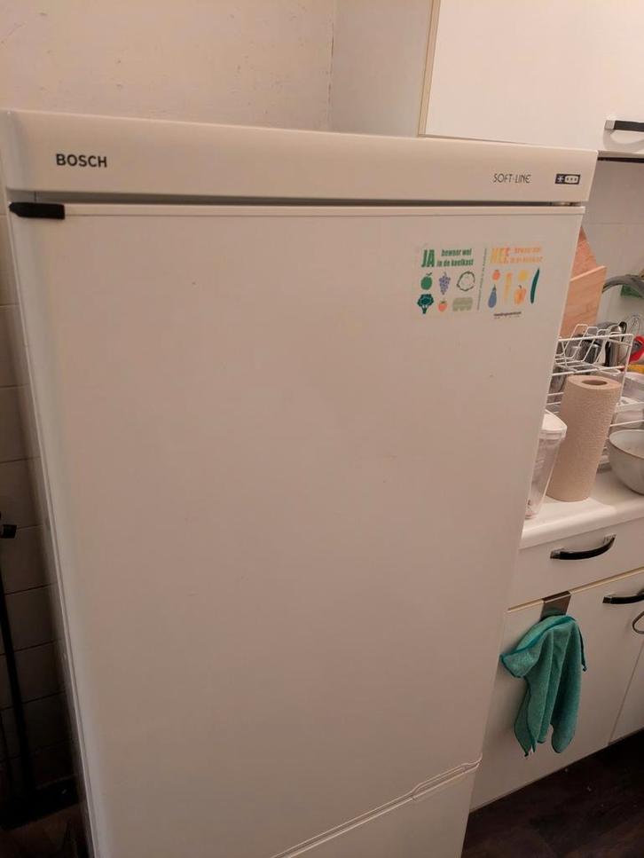 Bosch koelkast, Witgoed en Apparatuur, Vriezers en Diepvrieskisten, Gebruikt, 160 cm of meer, Minder dan 60 cm, Ophalen