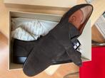 Te koop ongedragen Greve, monkstraps, maat 8.5, Bruin, Nieuw, Ophalen of Verzenden, Gespschoenen