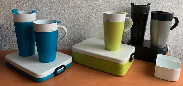 Mepal Rosti voor onderweg, Caravans en Kamperen, Kampeeraccessoires, Zo goed als nieuw, Ophalen of Verzenden