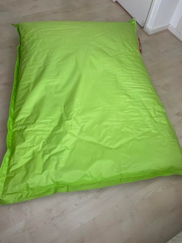 Zitzak Fatboy lime groen, Huis en Inrichting, Zitzakken, Ophalen, Gebruikt, Groen, Zitzak