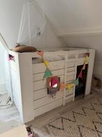 Hoogslaper hout wit, Ophalen, Gebruikt, Hoogslaper