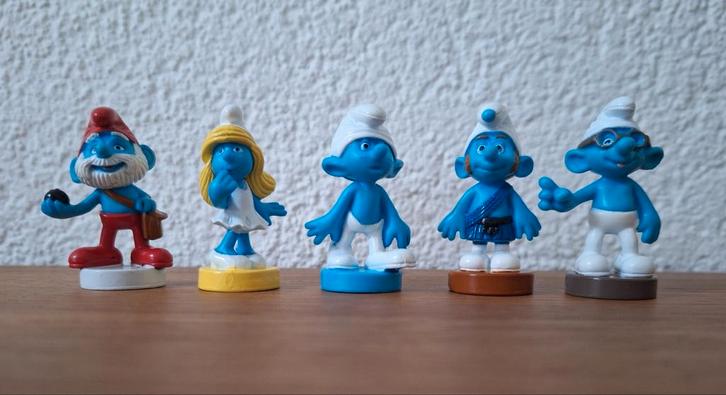 Set Smurfen, Verzamelen, Smurfen, Zo goed als nieuw, Verschillende Smurfen, Ophalen of Verzenden