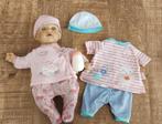 Baby Annabell pop + setje kleding, Ophalen of Verzenden, Gebruikt, Babypop