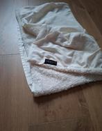 Crème/wit Teddy Dekbedovertrek 1-persoons, Huis en Inrichting, Woonaccessoires | Plaids en Woondekens, Ophalen of Verzenden